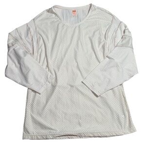 Maaji Laying Long sleeve Light Pink Women’s Medium Activewear Breathable Top